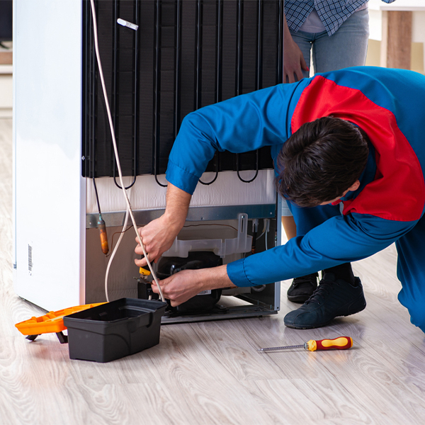 how long does it usually take to repair a refrigerator in Titus County TX